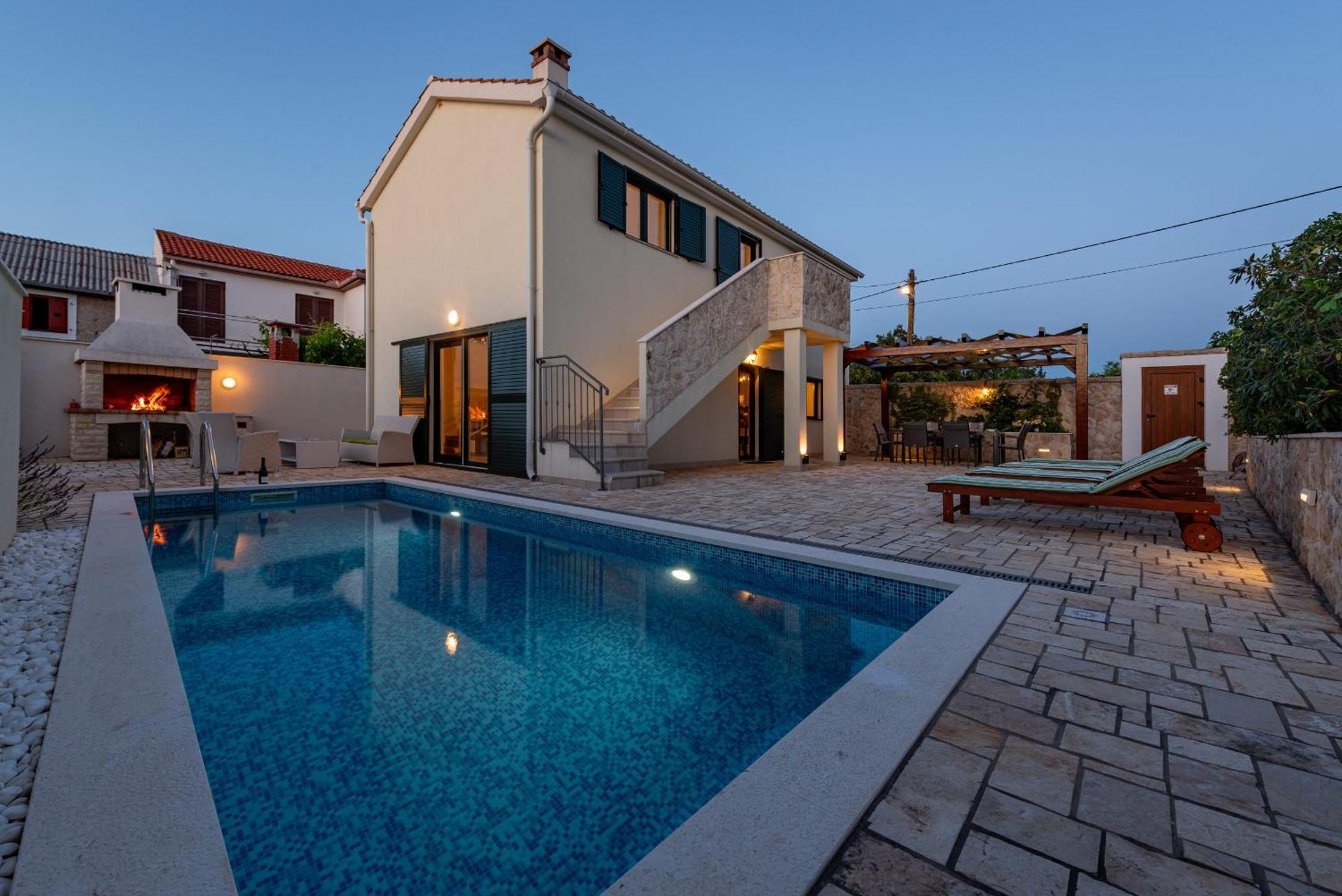 Villa Ivo Zadarvillas Vinjerac Ngoại thất bức ảnh